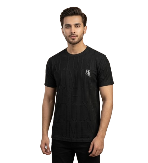 Embossed Monogram Tee
