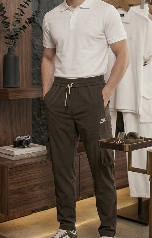 Brown Baggy Trouser